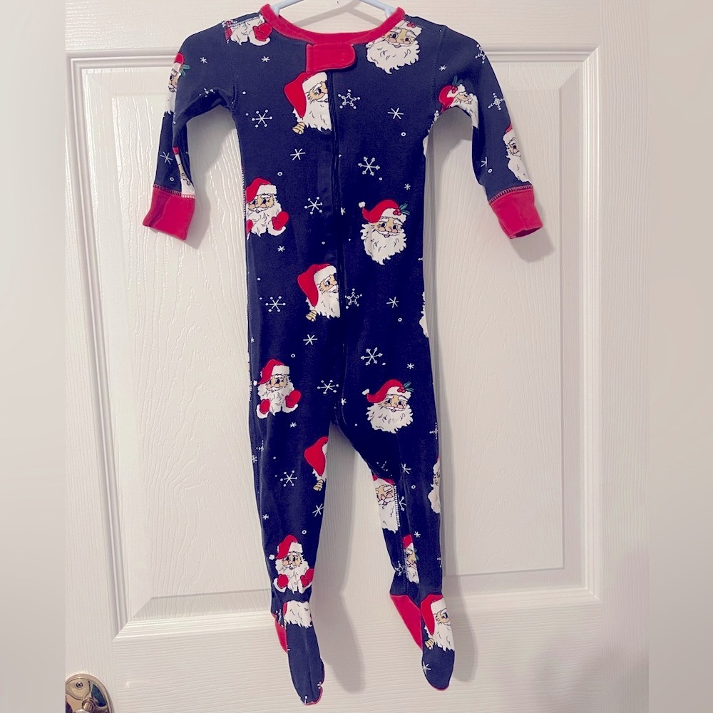 Beaufort Bonnet Santa Christmas Pajamas 12-18 months